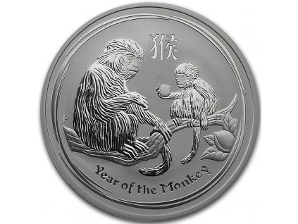 australian lunar series ii stribrna mince 1oz 2016
