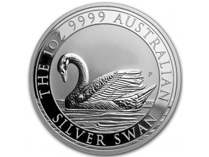 australian swan stribrna mince 1oz 2017