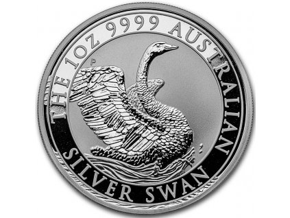 australian swan stribrna mince 1oz 2020