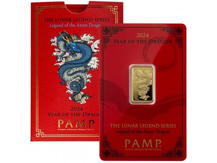pamp zlaty slitek 5 g rok draka 2024 cover