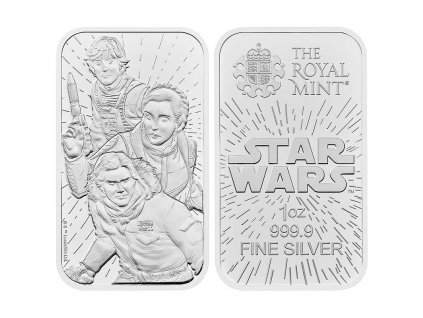 star wars stribrny slitek 1oz 2024 light side
