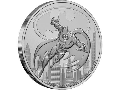batman stribrna mince 1oz 2021 dc comics