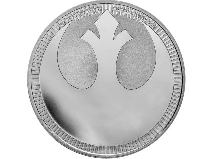 star wars stribrna mince 1oz 2022 rebel alliance