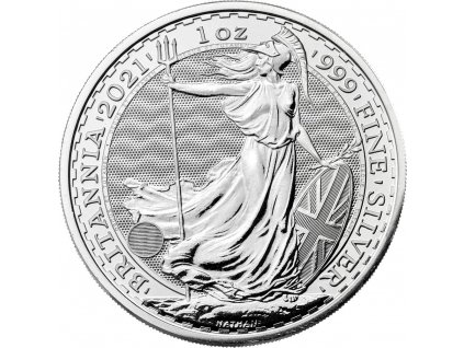 2021 british britannia silver 1oz reverse