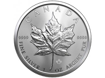2019 canada maple leaf silver 1oz reverse