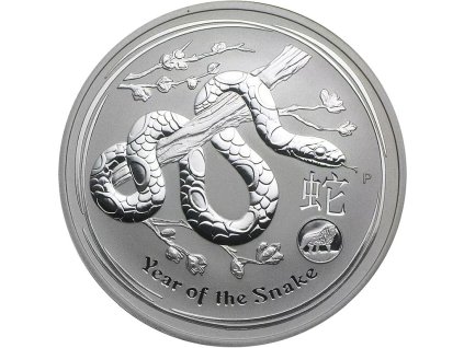 australian lunar series ii stribrna mince 1oz 2013 year of the snake bavarian lion privy