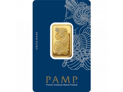 PAMP Fortuna Gold Minted Bar 20g card front
