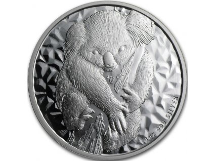 australian koala stribrna mince 1oz 2007 reverse