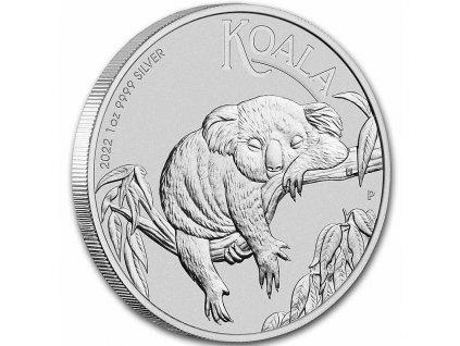 Australian Koala stříbrná mince 1oz 2022