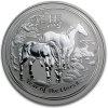 australian lunar series ii stribrna mince 1oz 2014