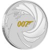 james bond 007 stribrna mince 1oz 2021 coloured