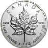 canadian maple leaf stribrna mince 1oz 1994