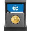 superman zlata mince 1oz 2022 proof dc comics box open