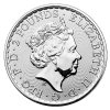 britannia stribrna mince 1oz 2018 zlacena obverse