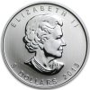 canadian maple leaf stribrna mince 1oz 2013 25 anniversary obverse