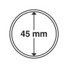 leuchtturm muenzkapseln grips innendurchmesser 45 mm