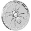 australian funnel web spider stribrna mince 1oz 2015
