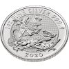 the valiant stribrna mince 1oz 2020 edge