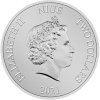 star wars stribrna mince 1oz 2021 millennium falcon obverse