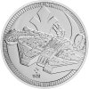 star wars stribrna mince 1oz 2021 millennium falcon reverse