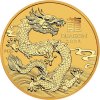 australian lunar series iii zlata mince 1 10oz 2024 year of the dragon reverse
