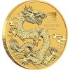 australian lunar series iii zlata mince 1 10oz 2024 year of the dragon