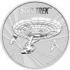 star trek stribrna mince 1oz 2016 50th anniversary reverse