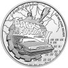 back to the future stribrna mince 1oz 2021 part ii reverse
