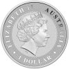 australian kangaroo stribrna mince 1oz 2018 obverse