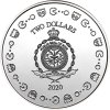 pac man stribrna mince 1oz 2020 40th anniversary obverse