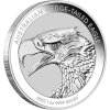australian wedge tailed eagle stribrna mince 1oz 2023