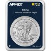 american eagle stribrna mince 1oz 2024 apmex mintdirect premier pcgs