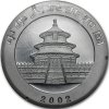 chinese panda stribrna mince 1oz 2002 obverse