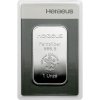 heraeus stribrny slitek 1 oz