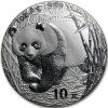 chinese panda stribrna mince 1oz 2002