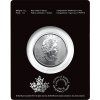 canadian maple leaf stribrna mince 1oz 2023 treasured back insert