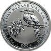 australian kookaburra stribrna mince 1oz 2000