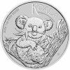 australian koala stribrna mince 1oz 2026 reverse