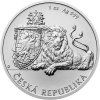 cesky lev stribrna mince 1oz 2018