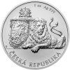 cesky lev stribrna mince 1oz 2019