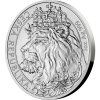 cesky lev stribrna mince 1oz 2021 reverse edge