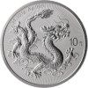 chinese dragon stribrna mince 1oz 2026