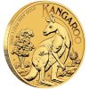 australian kangaroo zlata mince 1 2oz 2023 side