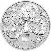 australian lunar series iii year of dragon 2024 stribrna mince 1oz reverse