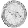 australian kangaroo stribrna mince 1oz 2022