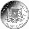 2023 somali elephant african wildlife silver 1oz obverse