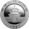 chinese panda stribrna mince 1oz 2005 lic