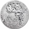 rwandan african ounce stribrna mince 1oz 2023 15th anniv reverse