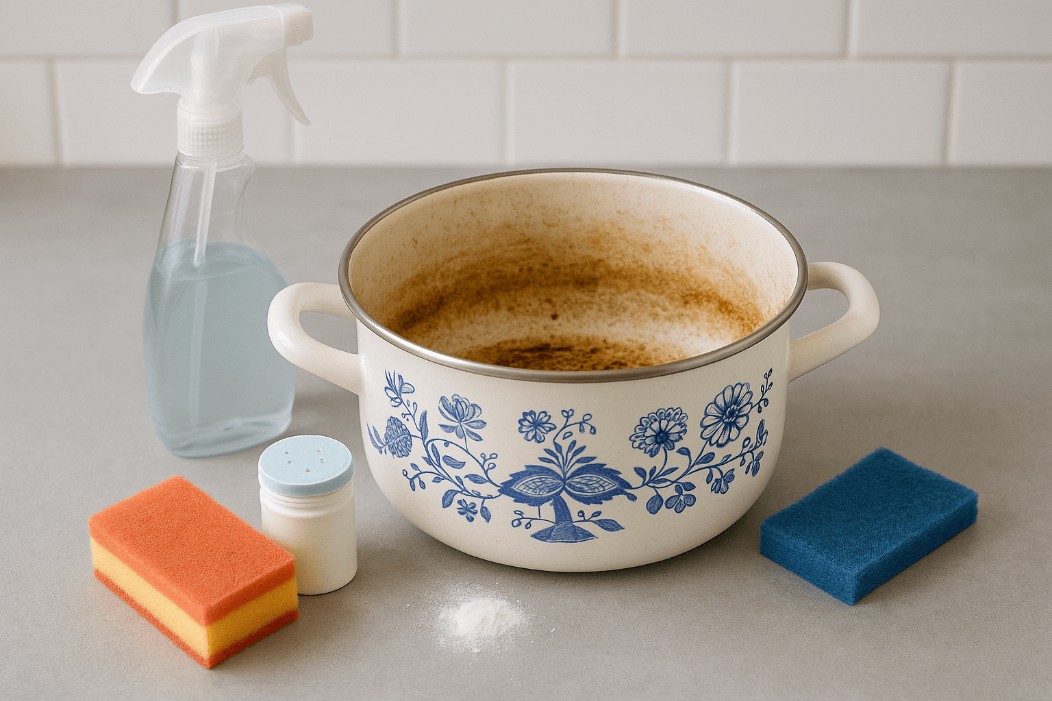 Jak vyčistit připálené smaltované nádobí – moderní i babské rady