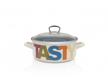 1014 metalac juicy tasty melky smaltovany kastrol standard s poklici 16 cm 1 5 l